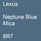 Preview: Lexus, Neptune Blue Mica, 8R7.